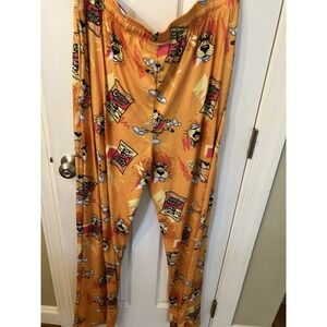 Cheetos Pajamas Men's Chester Cheetah Lounge Sleep Pants XXL Drawstring Pocket